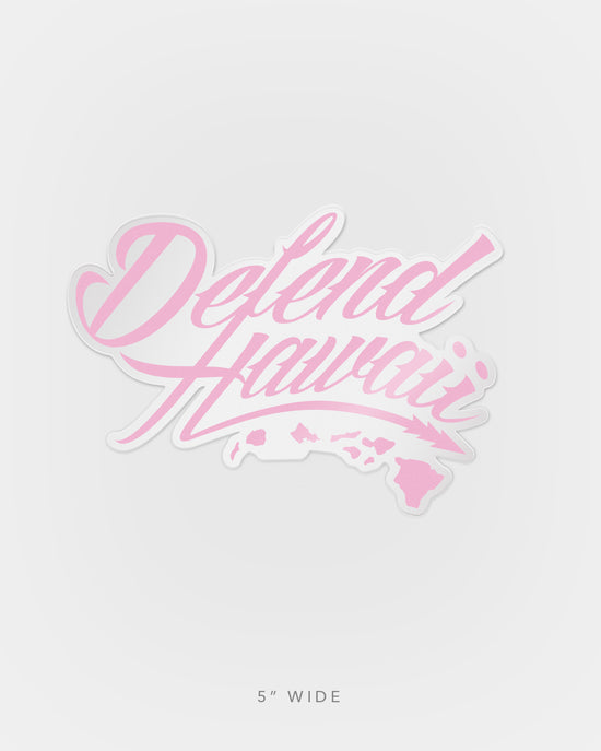 WILDSTYLE LOGO PINK Sticker