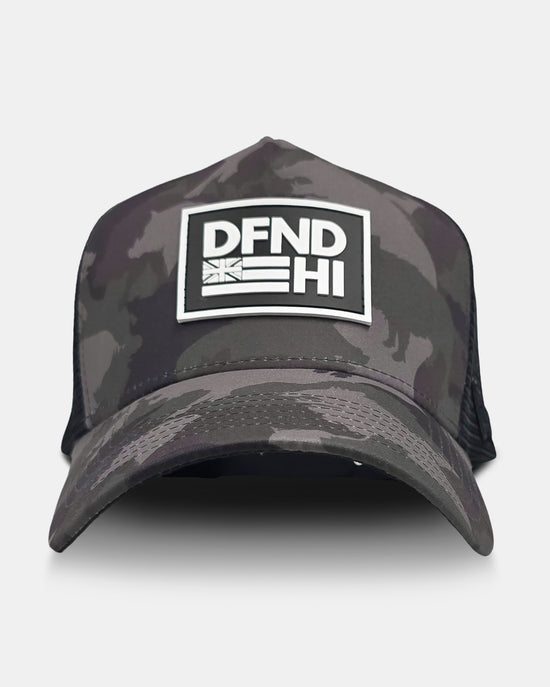 ACTIVE LOGO Boar Camo A-Frame Snapback