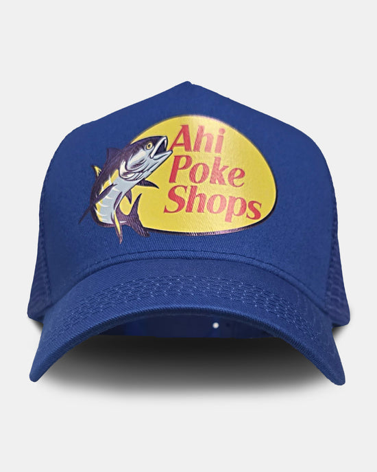 AHI POKE SHOPS Blue Trucker