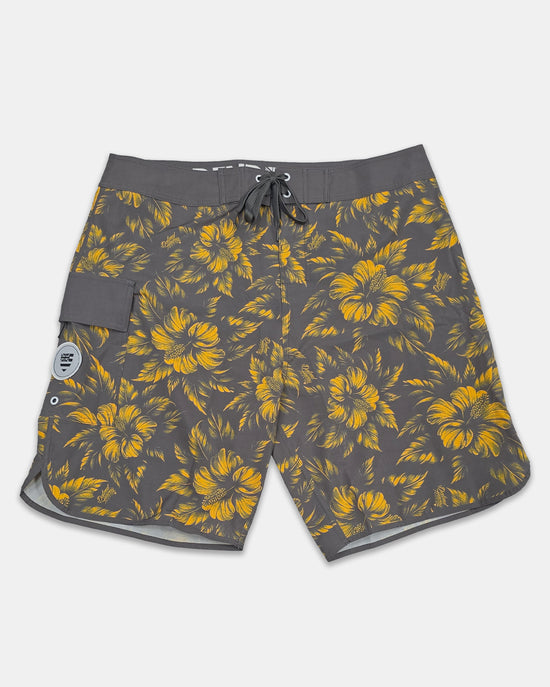 GOLD HIBISCUS Boardshort