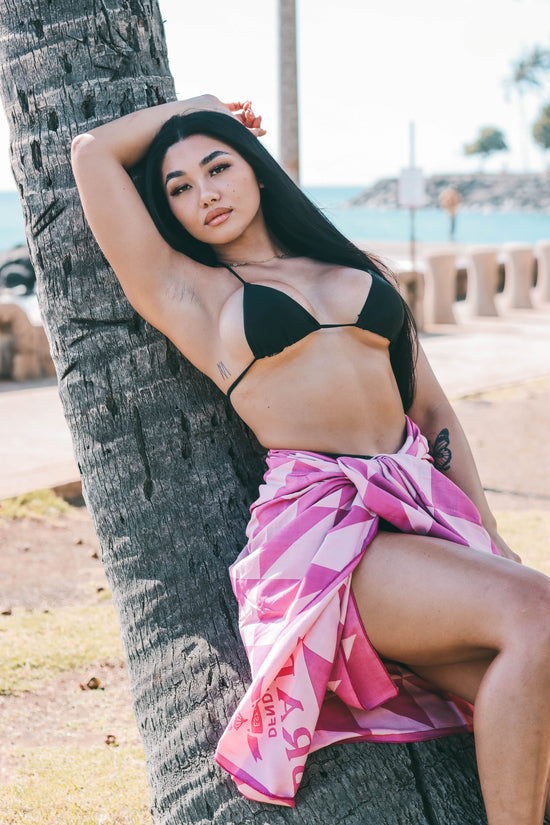 BRADA Pink/Mauve Pareo