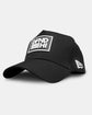 ACTIVE LOGO Black A-Frame Snapback
