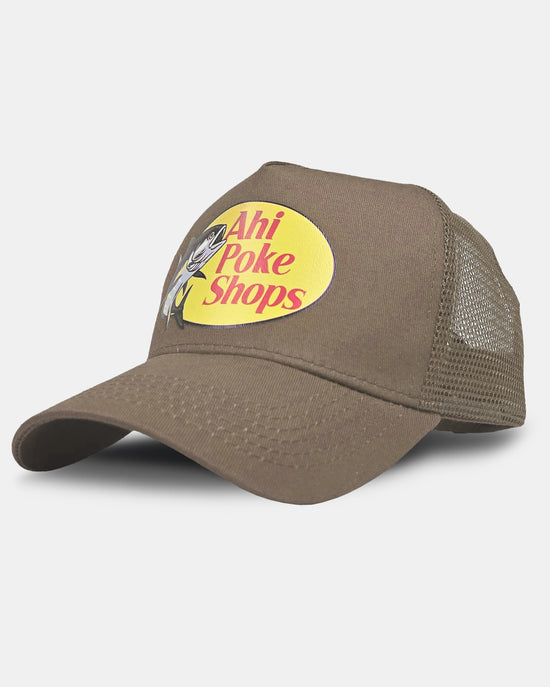 AHI POKE SHOPS Tan Trucker