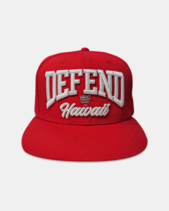 BE BOLD Red Snapback