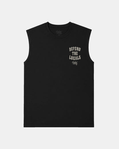 DEFEND THE LOCALS Sleeveless Tee