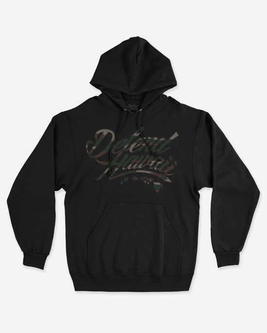 WILDSTYLE LOGO Camo Ink Pullover Hoodie