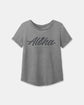 BOLD ALOHA Gray Heather Scoop Tee