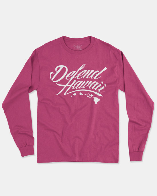 WILDSTYLE LOGO Hot Pink Longsleeve