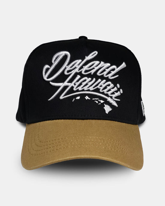 WILDSTYLE BLACK & TAN A-Frame Snapback