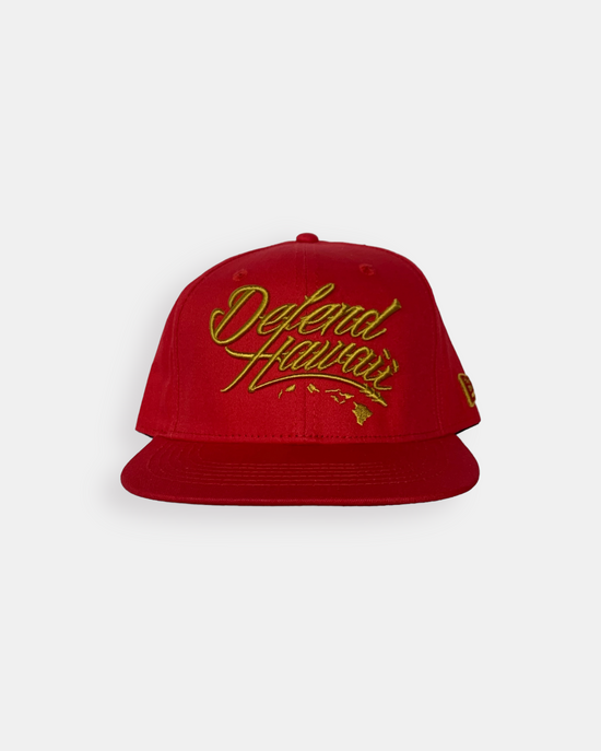 WILDSTYLE LOGO Red/Gold Snapback